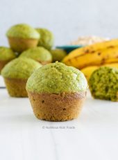 Banana Spinach Muffins